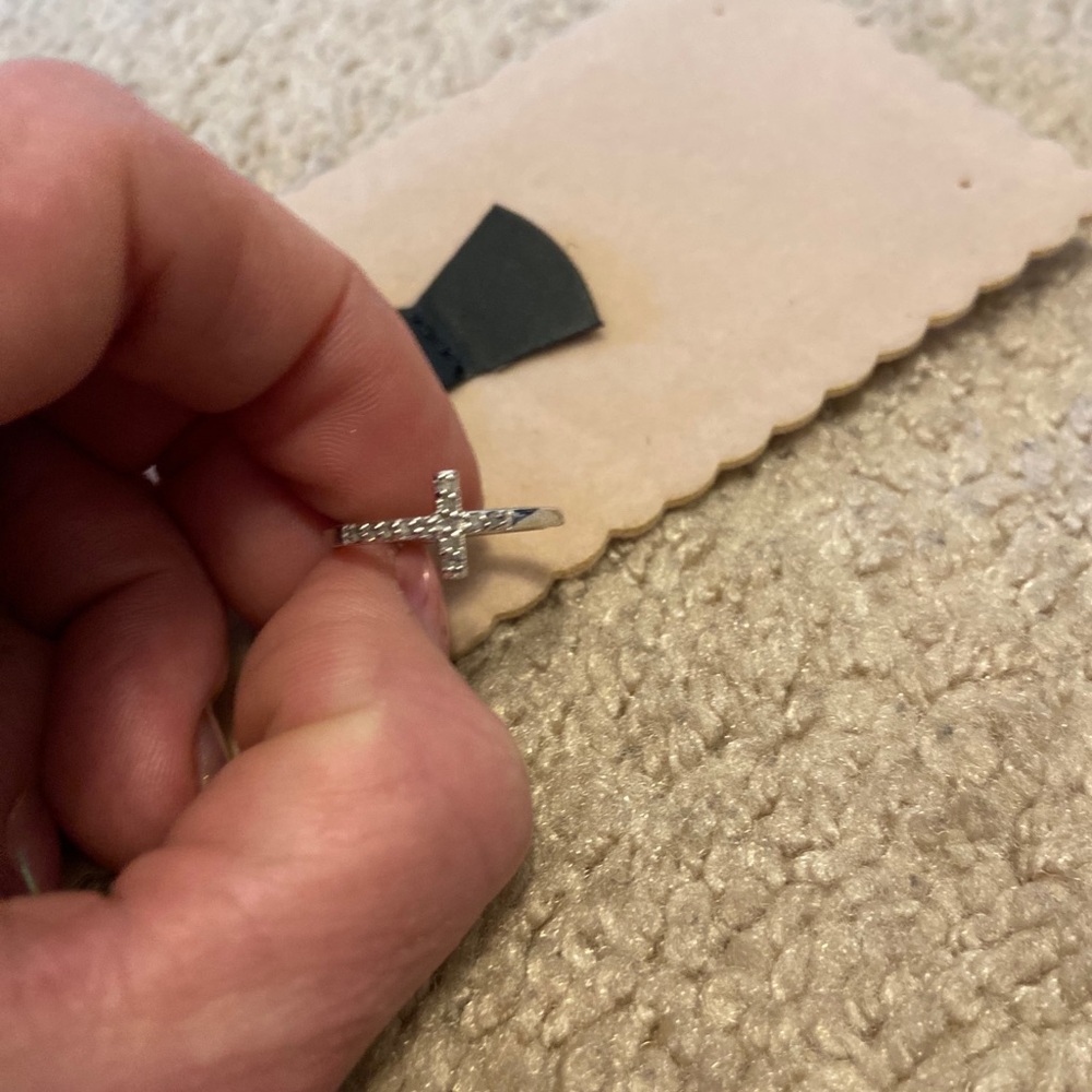 1/10 karat real diamond ring